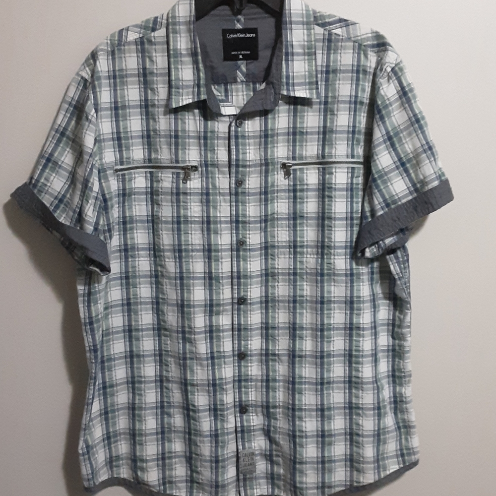 Calvin klein jeans shirt men XL EUC LIKE NEW